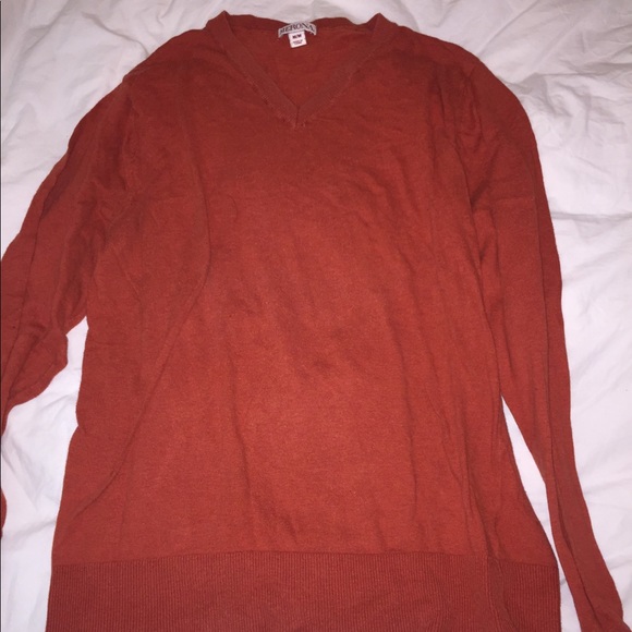 Orange long sleeve sweatshirt 🧡💛🧡 - Picture 1 of 2